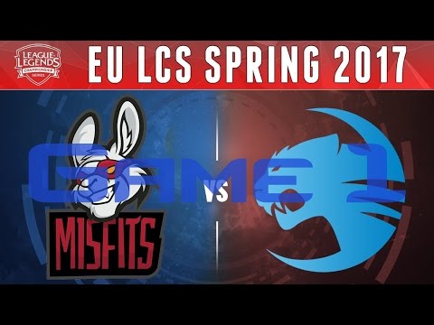 Highlights: EU LCS Spring 2017 - MSF vs ROC Game 1
