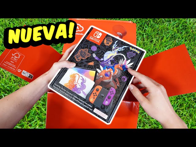 Vídeo relacionado con Nintendo Switch OLED Edición Limitada Pokémon Escarlata y Púrpura