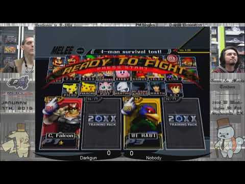 GtS-V5 Melee - Darkgun(C.Falcon) vs Nobody(Falco)