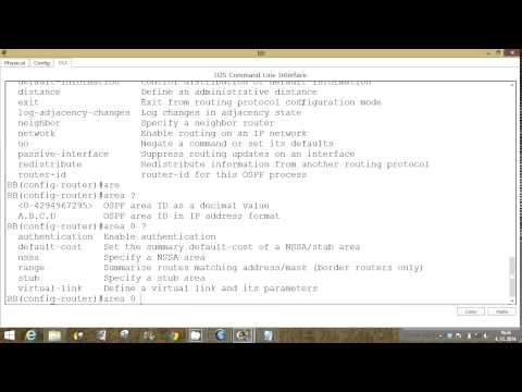 CCNA 3 Packet Tracer Activity 5.3.1.2 solution