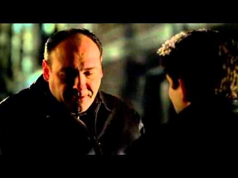 The Sopranos - Tony And Christopher Talk Leadership