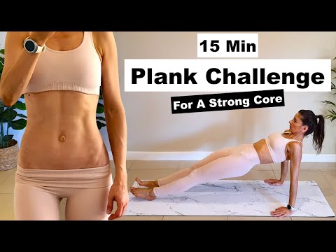 15 Min Plank Challenge | Core Workout | No Equipment