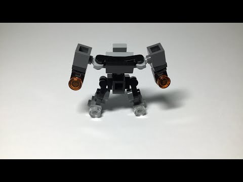 How to build a mini lego transformer Hoverbot