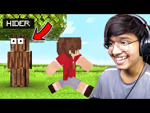 HIDE AND SEEK IN MINECRAFT (VERY FUNNY)