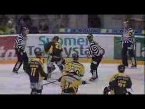 Hacker vs. Kuusisto, SaiPa-KalPa 13.10.2007.