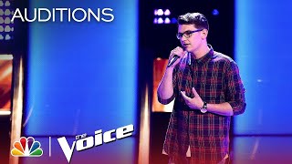 Andrew Jannakos&#39;  “Beautiful Crazy “ Is Truly Great   The Voice Blind Auditions 2019
