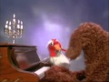Muppets Rowlf Plays With Chicken
