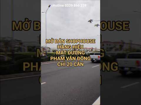 Bán nhà phố shophouse mặt đường Phạm Văn Đồng, Đồ Sơn