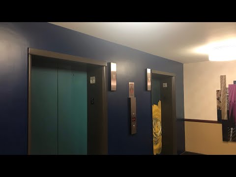 Modded Westinghouse Traction Elevators - Hotel Rose - Portland, OR