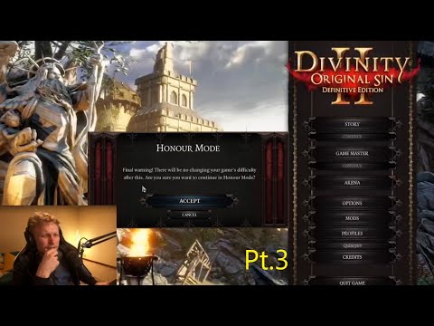 Divinity Original Sin II Tactician Honor Mode! Blind Play through! - Quin69 VOD Pt.3