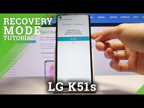 How to Open Recovery Mode on LG K51s