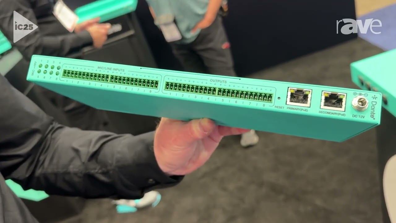 InfoComm 2025: Turtle AV Intros Turtle Phoenix 8X8 Dante Audio Bridge for Live Events and more