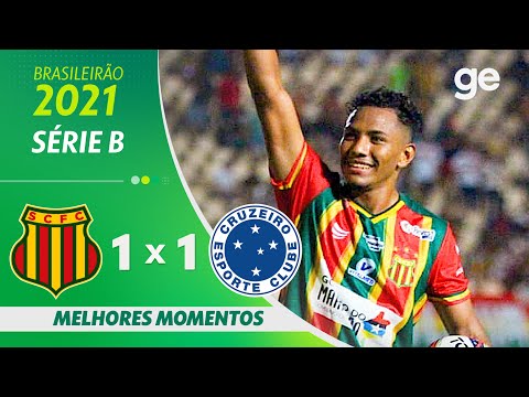 Gols e lances de Sampaio Corrêa x Cruzeiro