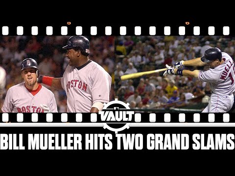 Bill Mueller Career Setting Day (Mueller Hits 2 Grand Slams from Both Sides of the Plate!)