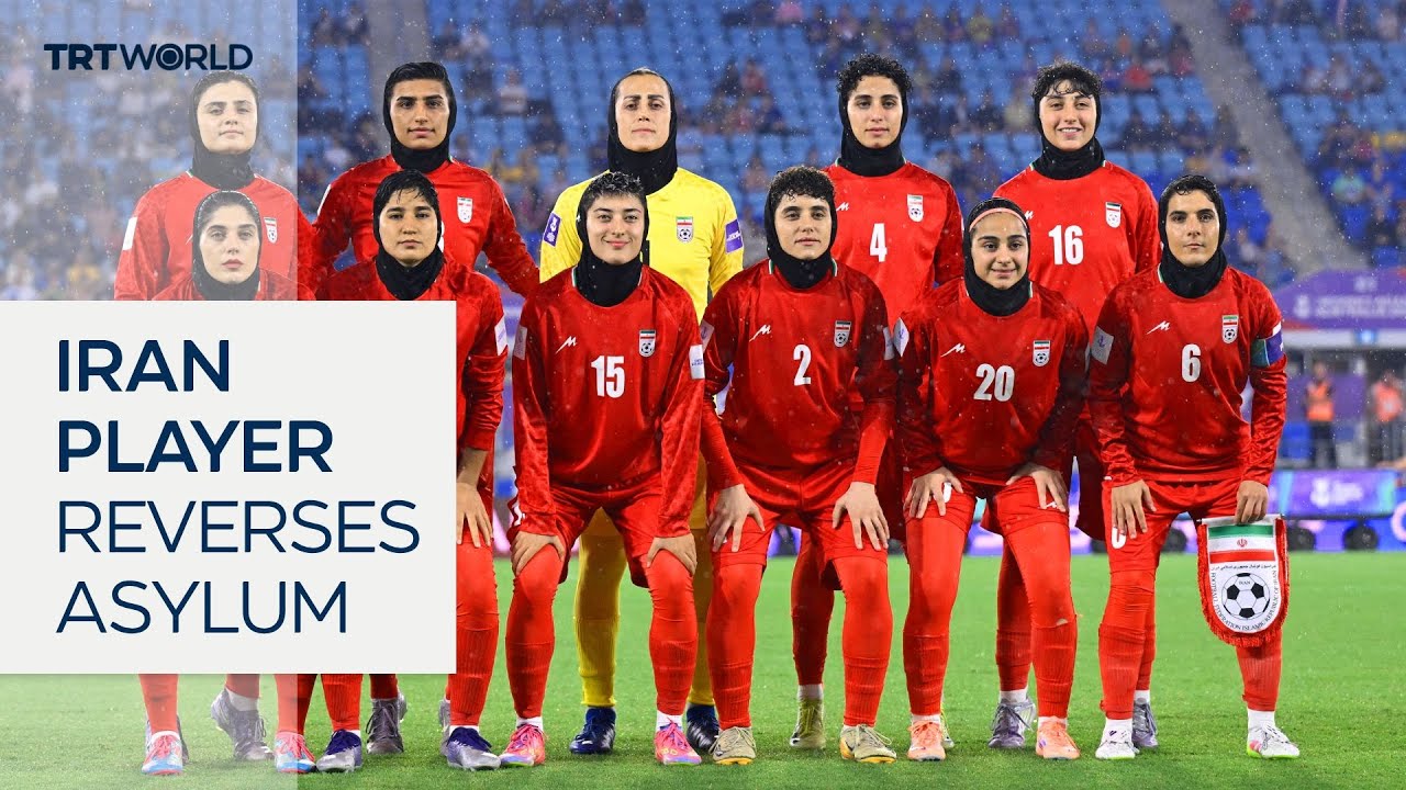 Iranian footballer reverses decision on asylum in Australia
