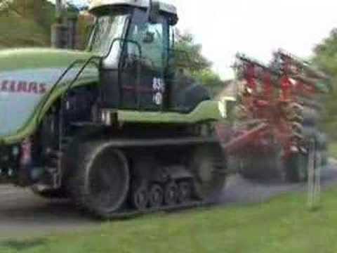Claas 85e on the Road