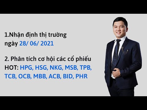 Chứng khoán mỗi ngày:Nhận định thị trường ngày 28/06/2021|Cơ hội cổ phiếu HOT|Bạn bỏ lỡ sóng tăng?