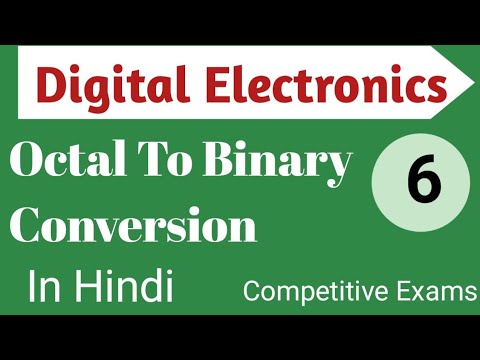 Number System Binary Octal Decimal Hexadecimal in Digital Electronics in Hindi