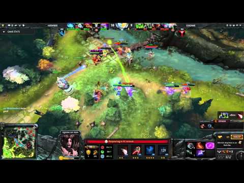 Newbee vs EHOME Seeding Round Game 2 - The International 2015 - BRUCE.GG