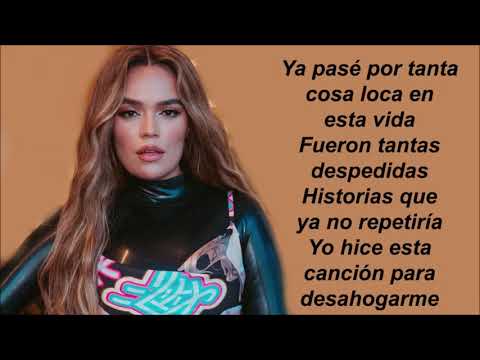 La vida Continua -Karol G (letra)(Lyric)✅