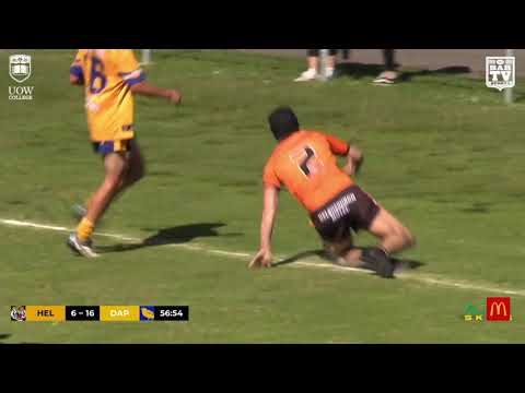 2019 IDRL Under 18s Round 1 Highlights - Helensburgh Tigers vs Dapto Canaries