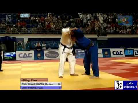 Ruslan Shakhbazov (RUS) - Fedir Panko (UKR) [+90kg] final