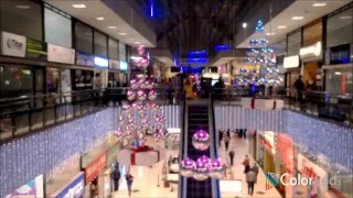 preview picture of video 'Iluminación navideña_Centro comercial Metropolis_2013_Colorleds_Bogotá_Colombia'