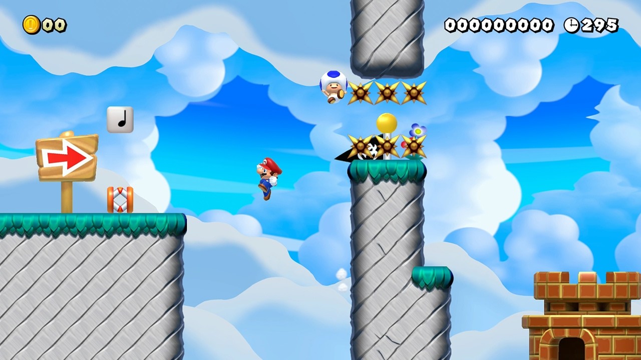 なんだこの狭さは【マリオメーカー2 みんなでバトル】