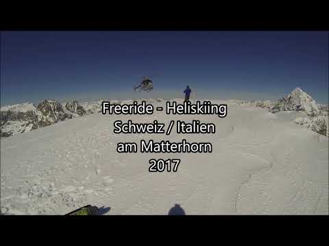 Freeride Powder Ski in Cervinia Italien am Matterhorn 2017 mit sport65