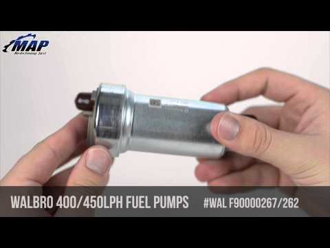 Walbro In-Tank Fuel Pump | 400lph Pump Gas & 450lph E85