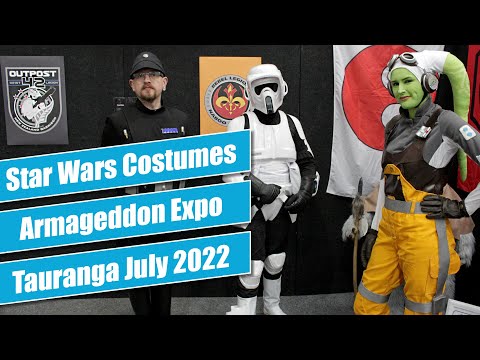 Star Wars Costumes - Armageddon Expo Tauranga July 2022