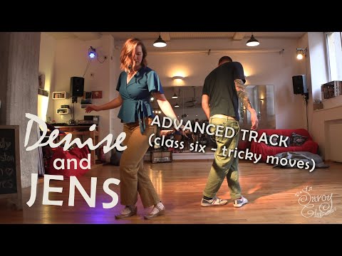 Denise & Jens ✪ Lindy Hop Class 06 ☛ Advanced, Charleston Tricky Moves • Plenty Hot 2020