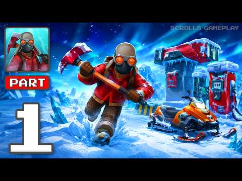 Frost World - Gameplay Walkthrough Part 1 - Frozen Frontier Life (iOS, Android)