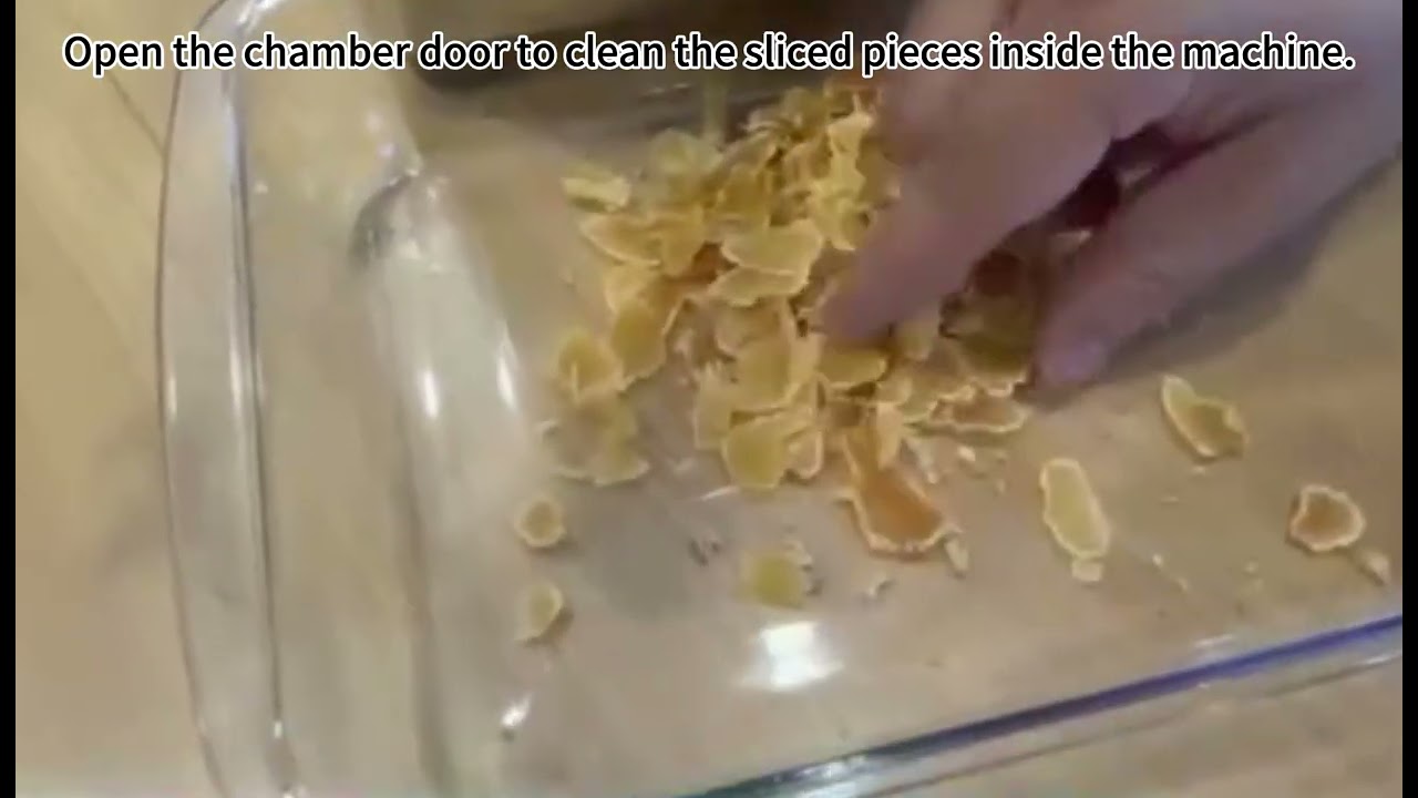 How to Slice American Ginseng & Gastrodia Tuber with a Herb Slicing Machine #Chinese Medicine Cutter