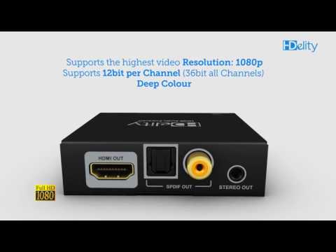 HDelity HDMI Audio Extractor ARC hdmi audio splitter,bluetooth receiver for stereo,hdmi splitter