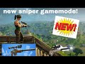 De nieuwe sniper gamemode doen Fortnite Live