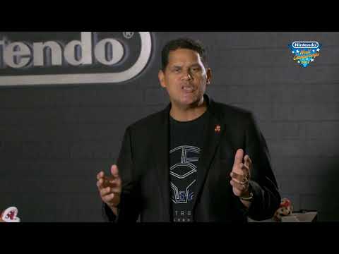 Reggie's opening message at the Nintendo World Championships 2017