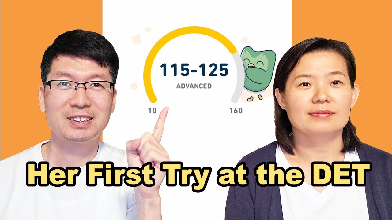 How I coach her for the Duolingo English Test | Full test