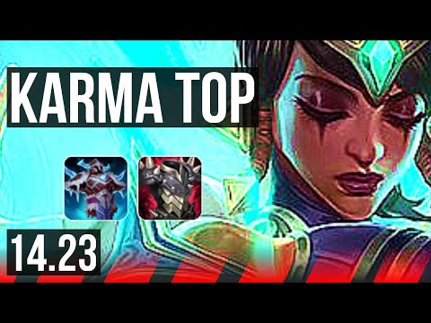 KARMA vs RENEKTON (TOP) | KR Master | 14.23