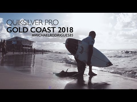Michael Rodrigues on Quiksilver Pro Gold Coast 2018