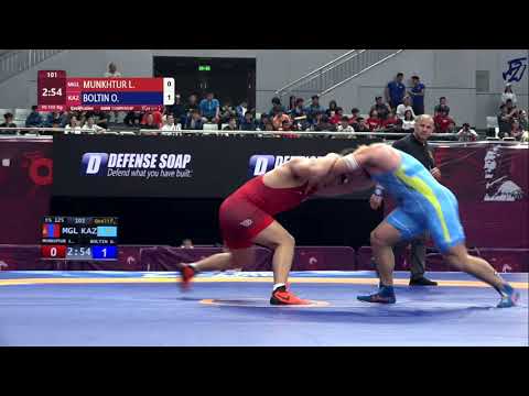 Qual. FS - 125 kg: L. MUNKHTUR (MGL) v. O. BOLTIN (KAZ)