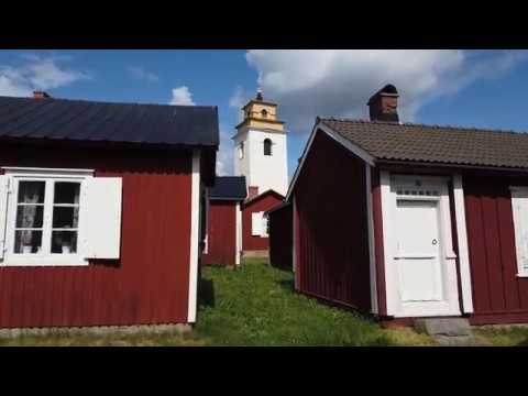 Gammelstad UNESCO World Heritage site Luleå Sweden Lapland Gammelstads kyrkstad Church town