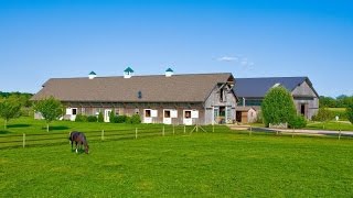 preview picture of video 'Convenient and Peaceful Horse Farm in Water Mill, New York'