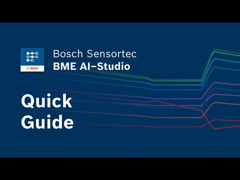 BME AI-Studio: Get started with the BME688 Gas Sensor and Machine Learning