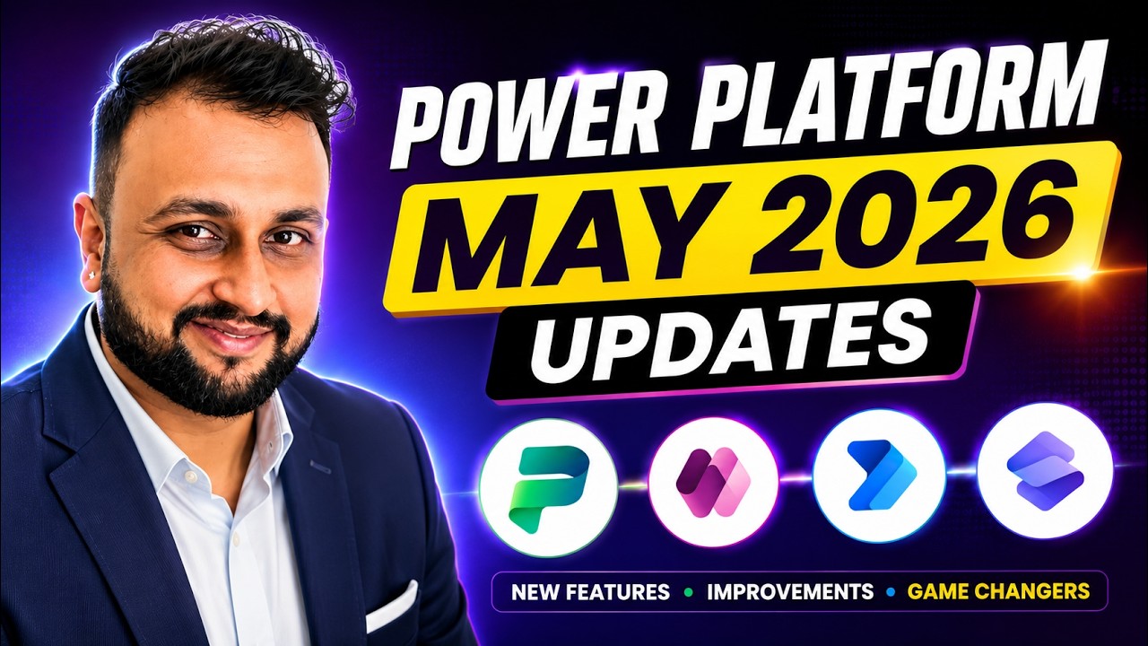 Power Platform May 2026 Updates 🔥 | UDF GA, Infopath Migration, Grid Container, Agentic Apps & More!