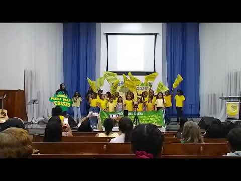 Minha princesa se apresentando na igreja Batista...mensageira  do rei....Buerarema Bahia.