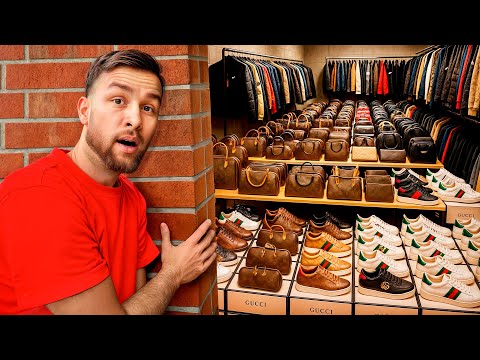 Ich besuche einen versteckten Schwarzmarkt..