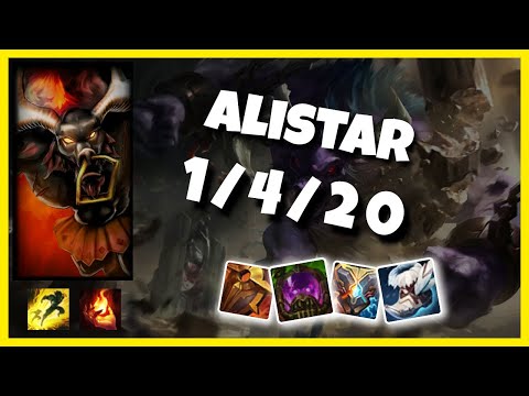 Alistar vs Maokai KOREAN Challenger SUPPORT (1/4/20) - v10.24