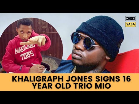 KHALIGRAPH JONES  ENDORSES TRIO MIO, 16-YEAR-OLD RAPPER AS HIS SUCCESSOR AND THE NEXT BIG THING