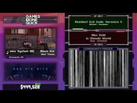 Resident Evil: Code: Veronica X by Pessimism in 1:43:06 - SGDQ2017 - Part 55